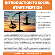 Intro to Social Stratification with Peter Catron