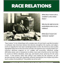 Soc 362 Race Relations with Jelani Ince