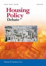 housing policy debate cover