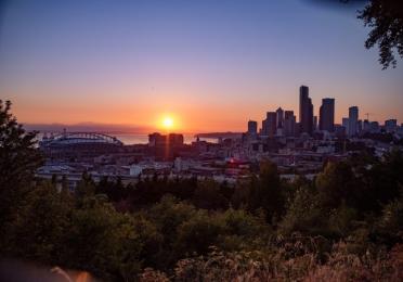 Seattle scene photo by Pamela Dore