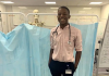 Malone Muwkende, a medical student at St. George's University of London