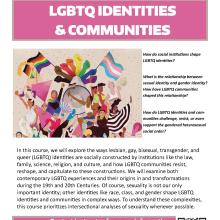 Course flyer for SOC 301 B