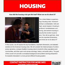 Course flyer for SOC 201 B