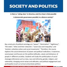 SOC 356 Society and Politics, Ann Frost